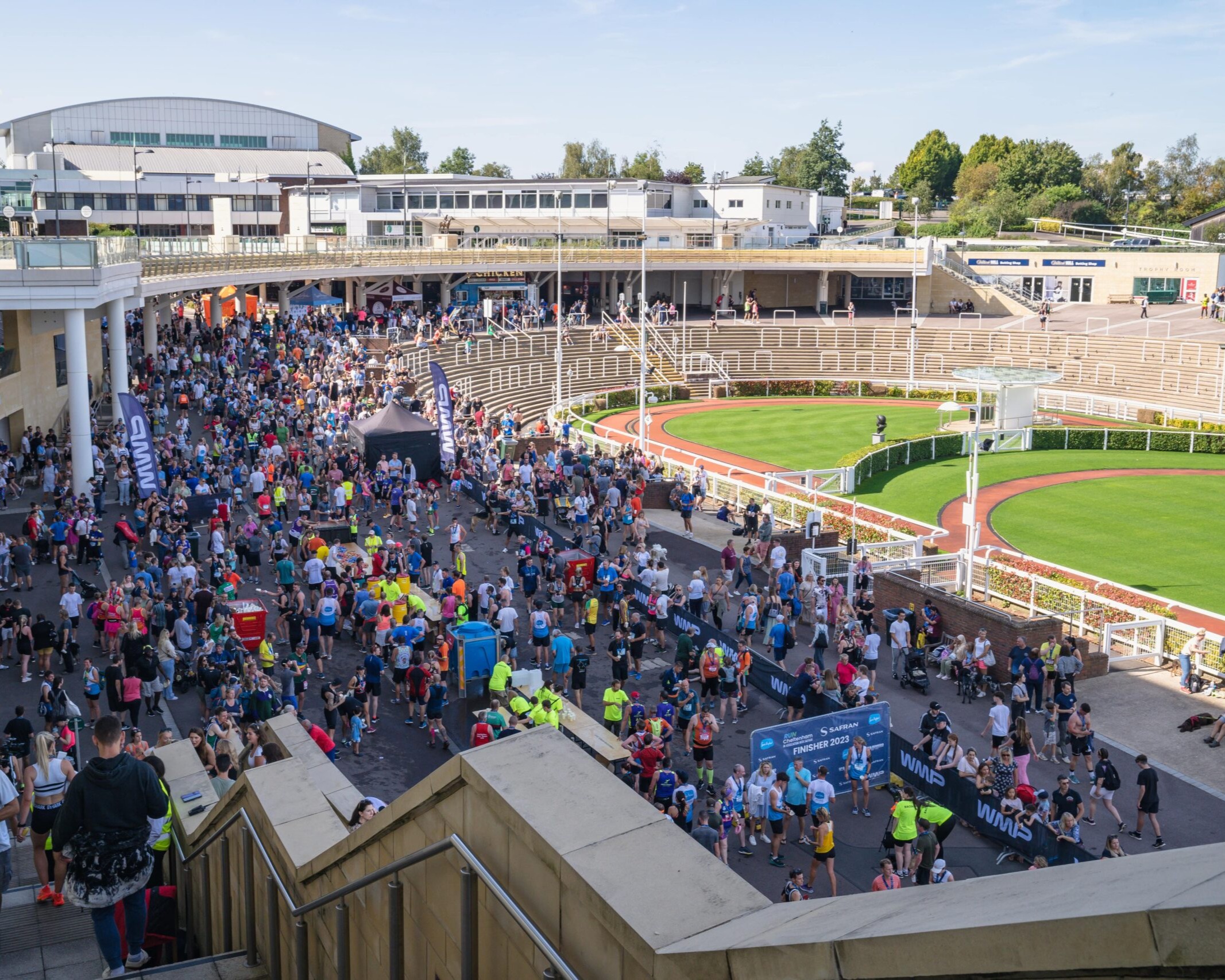 Cheltenham Running Festival ariel image