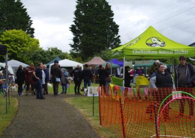 Open day stalls