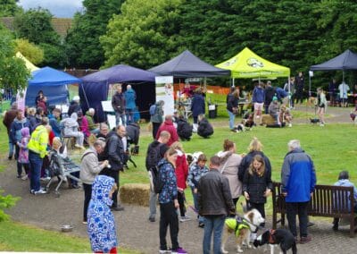 Open day stalls