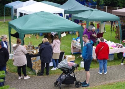 Open day stalls
