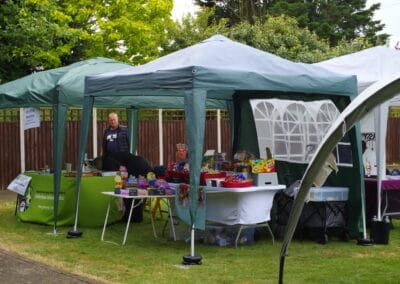 Open day stalls