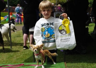 Open day dog show
