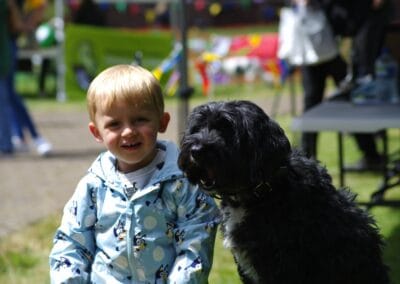 Open day dog show