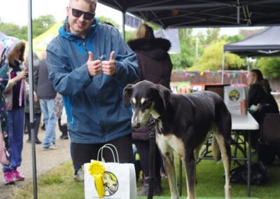 Open day dog show