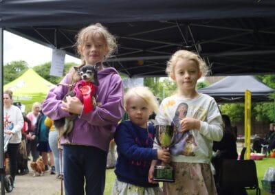 Open day dog show