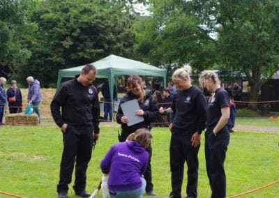 Open day dog show