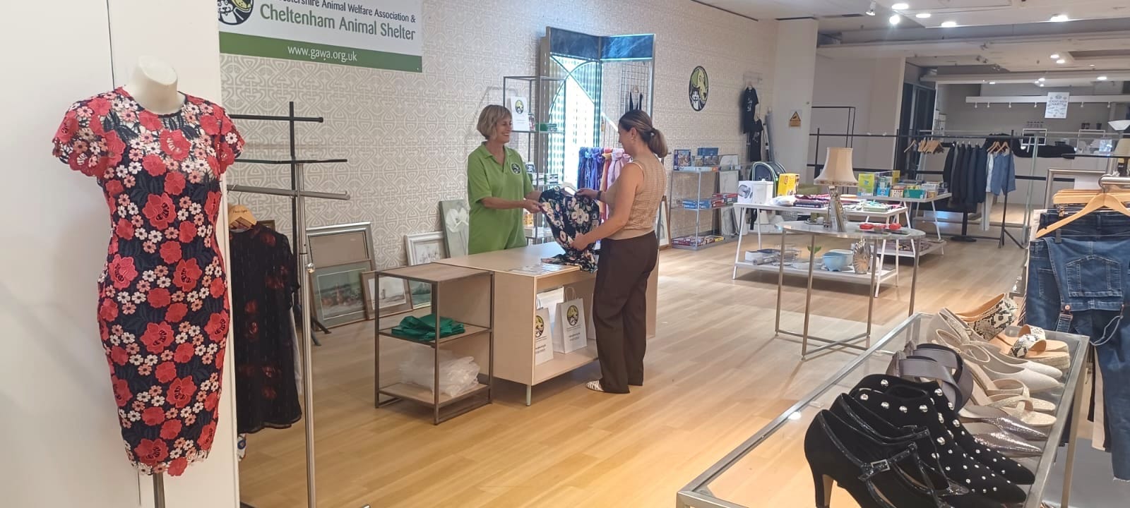 Cavendish House pop-up charity shop