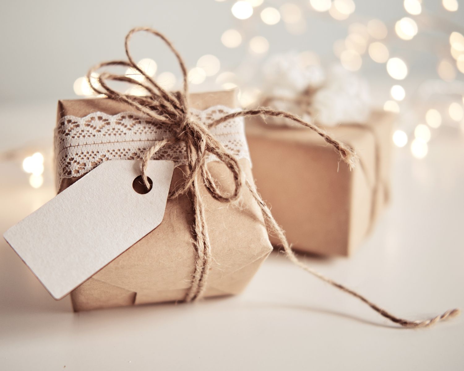 Wrapped presents